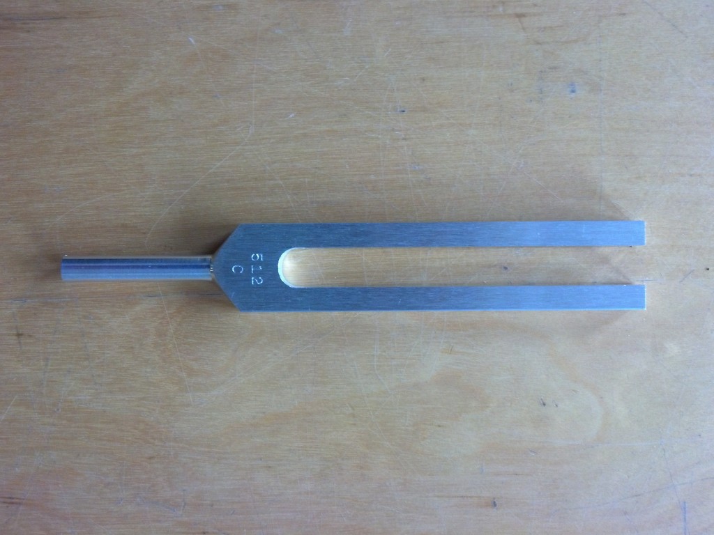 tuning fork frequency for massage